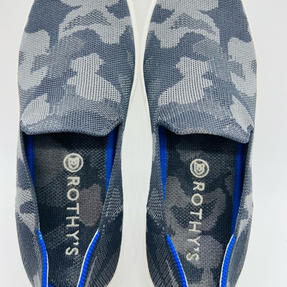 ROTHY’S THE SNEAKERS WOMEN’S SIZE 8 GRAY CAMOUFLAGE - Picture 10 of 12